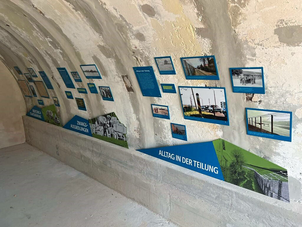 Grenzturm Ausstellung im Bunker in Neu Bleckede
