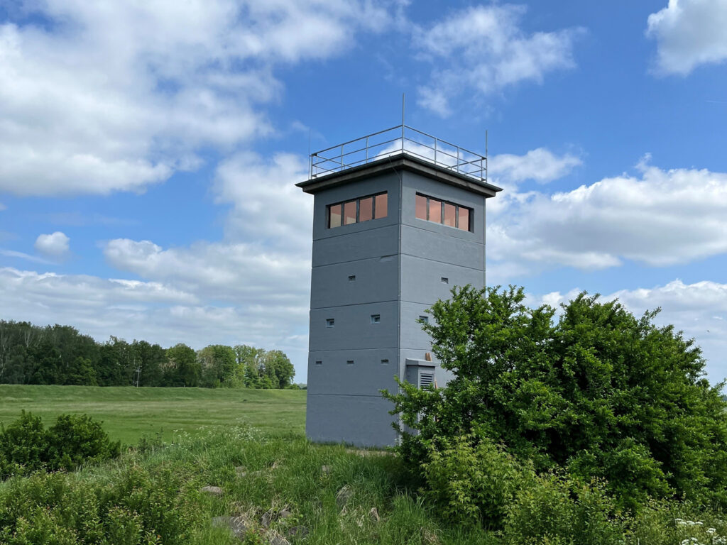 Ehemaliger DDR Grenzturm in Darchau